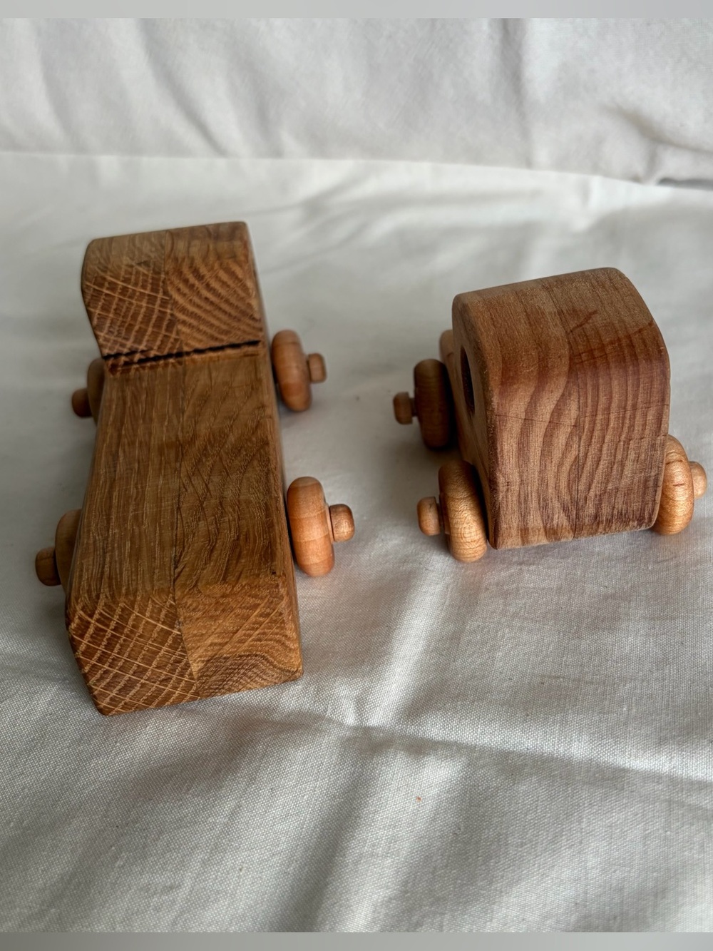 Vintage Style Wood Car Toys/ Nursery Decor set of 2 - Picture 3 of 7
